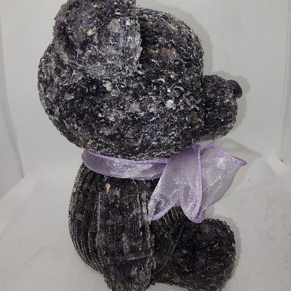 Amethyst Chips in Resin Bear - Picture 2 of 2